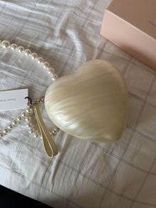Simone Rocha Heart Pearl Bag