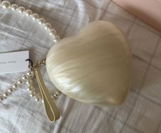 Simone Rocha Heart Pearl Bag