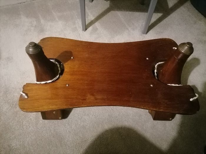 Spanish Birthing Chairs and jug table (3 piece set)