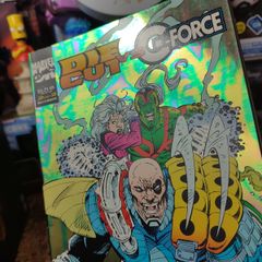 Die-Cut Vs. G-Force ! Issue #2 ! Gold Foil ! 1993 ! by Marvel Comics !