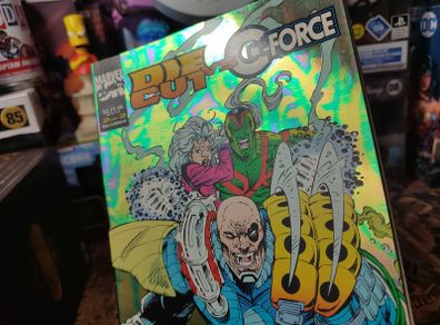 Die-Cut Vs. G-Force ! Issue #2 ! Gold Foil ! 1993 ! by Marvel Comics !