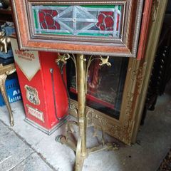 Antique Brass Church Stand