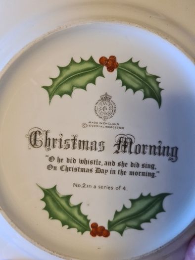 royal worcester Christmas