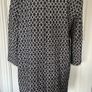 Zara Blue & White Longline Jacket/Coat - Size XL Image 2