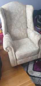 Queen Ann High Back Chair