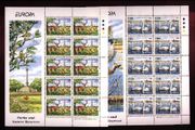 1999 Ireland Europa Parks and Gardens Commemorative Stamps Sheetlet Mint Never Hinged (MNH)