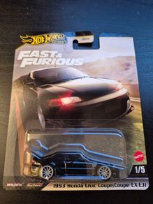Hot Wheels Honda Civic Coupe Fast and Furious