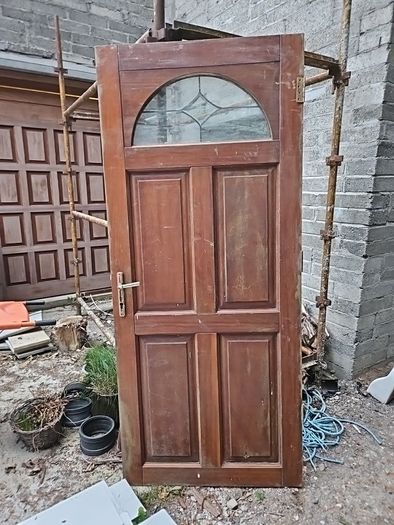 Teak door