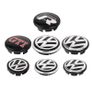 4PCS 56mm 65mm 66mm Car Caps Badge Alloy Wheel Center Covers Hub Cap For Volkswagen VW R GTI Beetle Jetta Golf Passat Polo Touareg Tiguan T-ROC Image 3