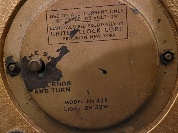 Vintage clock