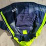 Tribord 3-in-1 kids jacket - navy and neon yellow 8 yrs Image 4