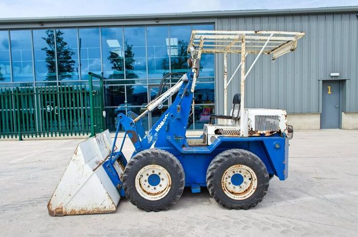 Komatsu SK07 diesel skid steer loader