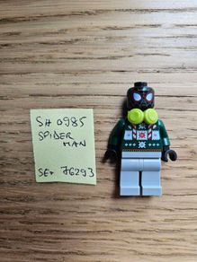 lego sh0985 spider man, set 76293