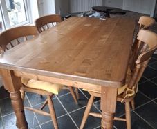 dining table and 4 chairs