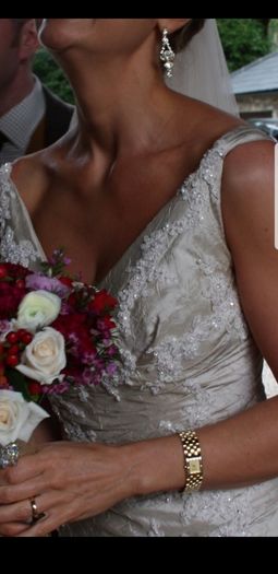La Sposa Wedding Dress Champagne