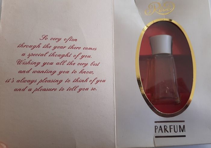 vintage perfume in original case