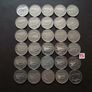30 Irish 5 pence coins (1993-2000) Image 7