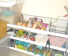 kitchen metal shelf
