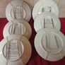 Vintage Wall Plaque / Plate   X 6 Image 4
