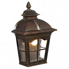 Outdoor Wall Light Weathered Brown