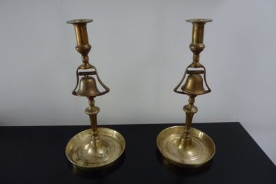 Tavern Bell Brass Candle Holders Candleholder