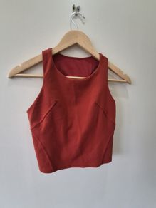 Lululemon Terracotta Sports Top Sz Xs sb