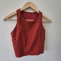 Lululemon Terracotta Sports Top Sz Xs sb