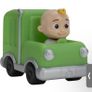 Mini Vehicle Rubbish Truck, Light Green Image 2