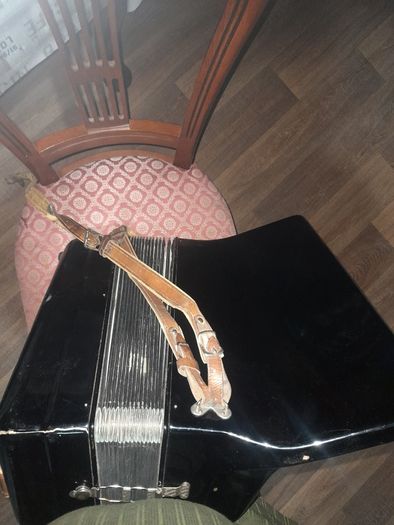 Rare Old Weltmeister Bass Accordion 1960s With Case