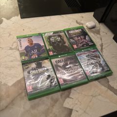 Xbox games FIFA, Call of Duty