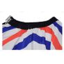 Professional Hairdressing Cape Barbers Gown Hair Cutting Apron - WHITE / RED / BLUE stripes Image 5
