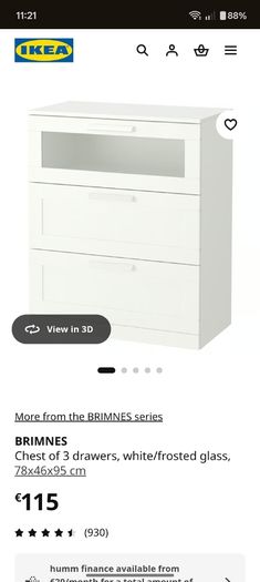 Chest of Drawers