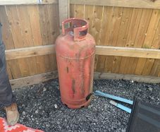 Large gas canister