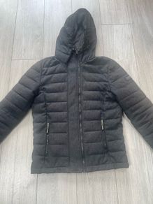 Superdry lads Jacket charcoal colour