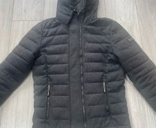 Superdry lads Jacket charcoal colour