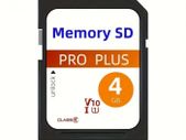 3247 Memory SD Pro Plus Cards 4GB High Speed Class 10 SDHC/SDXC Compatible