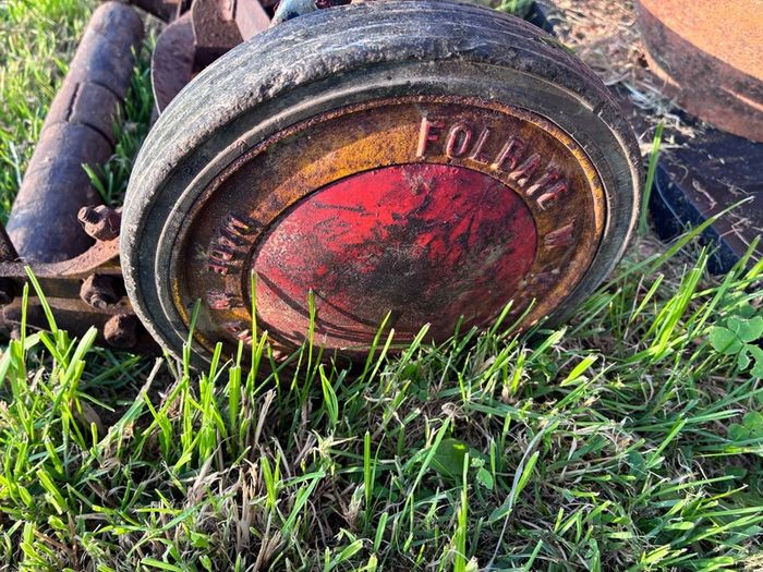 Vintage Folbate push lawnmower