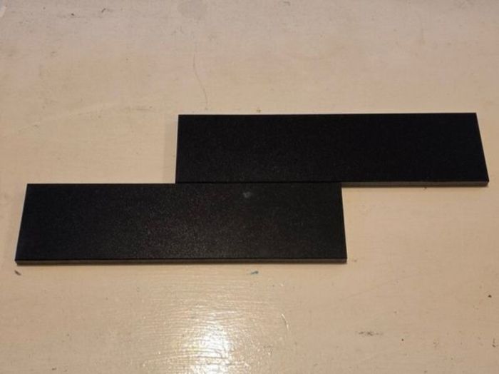 Tiles... Black granite tiles... indoors outdoor floor bathroom kitchen backsplash skirting