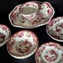 Masons Ironstone "Mandalay Red" Dinnerware Image 2