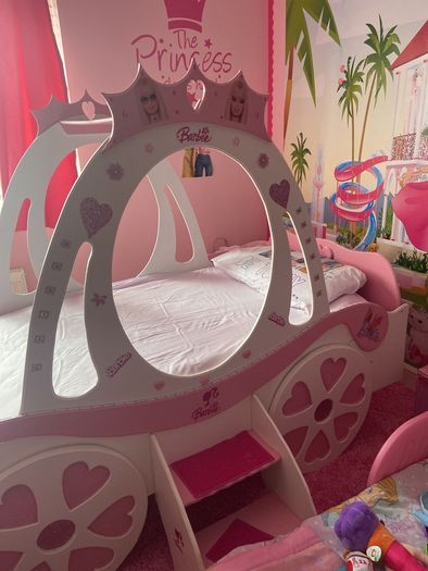 princess carraige bed