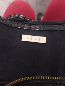 Reiss Clutch Bag, 100% leather