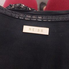 Reiss Clutch Bag, 100% leather