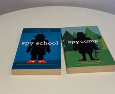 Two Spy School Books - Stuart Gibs