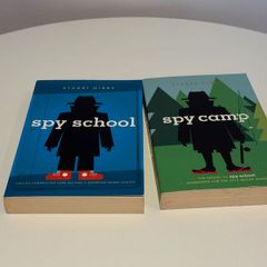 Two Spy School Books - Stuart Gibs