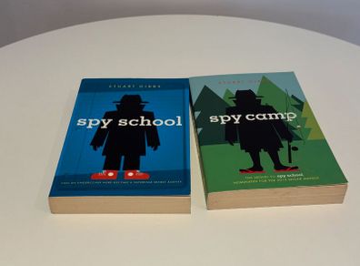 Two Spy School Books - Stuart Gibs
