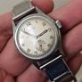 Vintage 1940s Swiss Made Neutral Military Watch Mechanical Wind up Rare Collectable Image 6