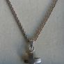 Vintage Sterling Silver 925 Cross Pendant Necklace L-10"  6,85g Image 3