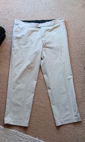 Cream Chinos