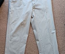 Cream Chinos