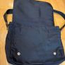 Stylish  Etienne Aigner Men's Leather and Nylon Messenger Bag Made in Italy Image 3